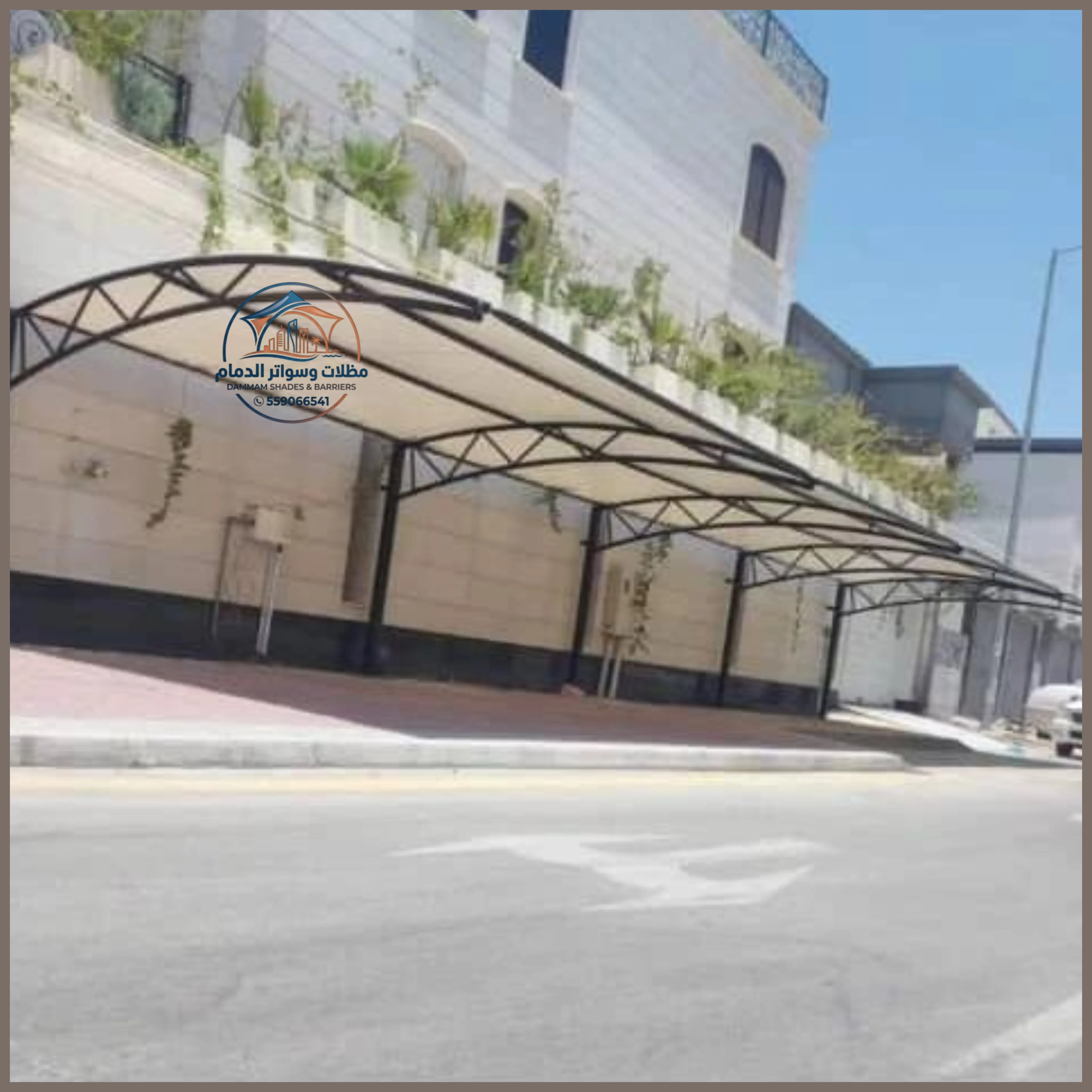 سواتر حديدية شرايح للفلل بالدمام